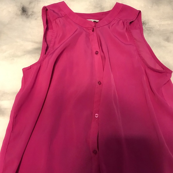 Pink Button-Down Top - Picture 2 of 3